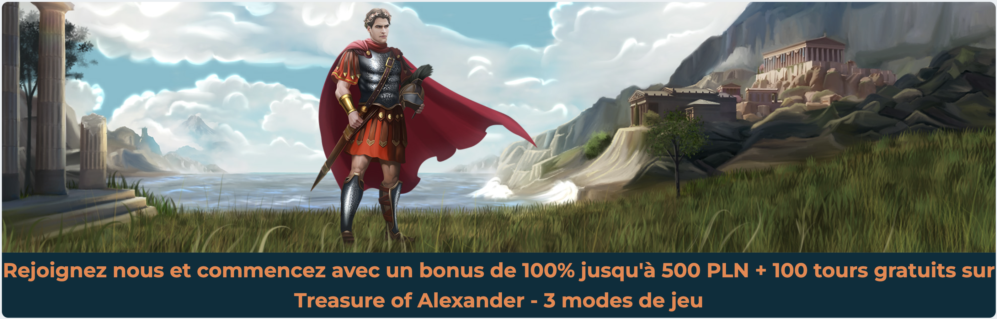 Rejoignez nous et commencez avec un bonus de 100% jusqu'à 50 € + 100 FS